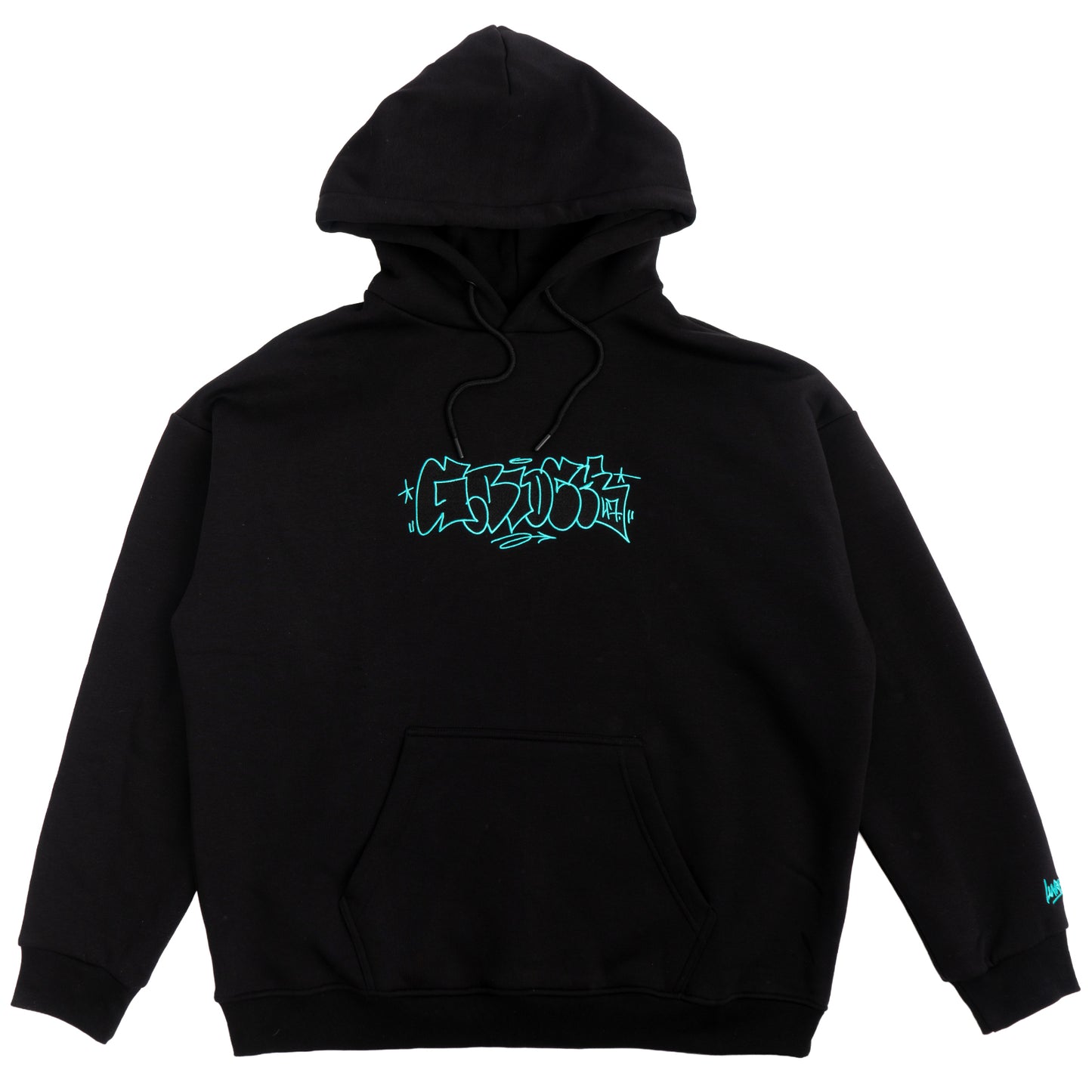 G-BLOCK T-UP HOODIE - SCHWARZ