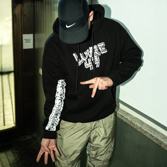 EURO HOODIE - SCHWARZ