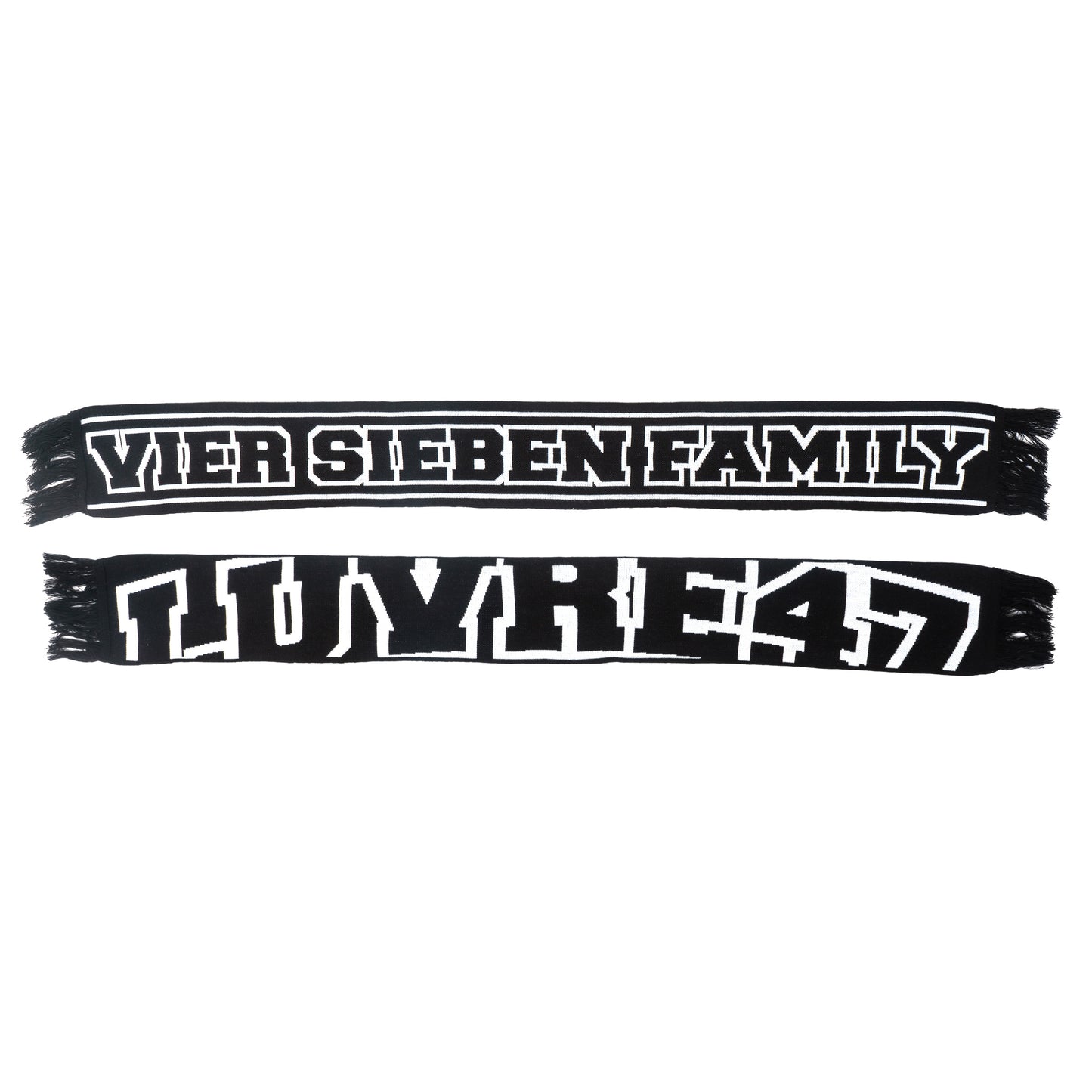 FAMILY SCHAL - SCHWARZ