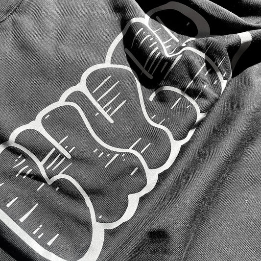 T-UP T-SHIRT - SCHWARZ