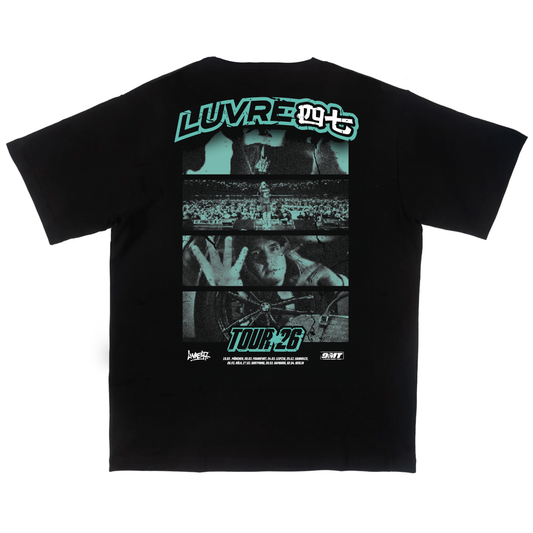 TOUR 2026 T-SHIRT - SCHWARZ