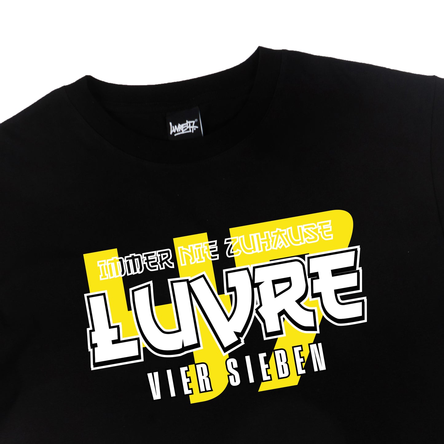 YELLOW ZU T-SHIRT - SCHWARZ/GELB