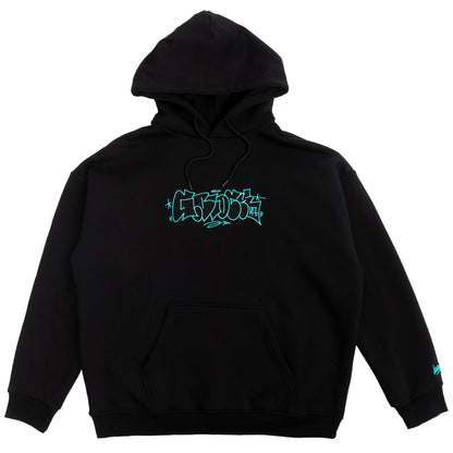 G-BLOCK T-UP HOODIE - SCHWARZ