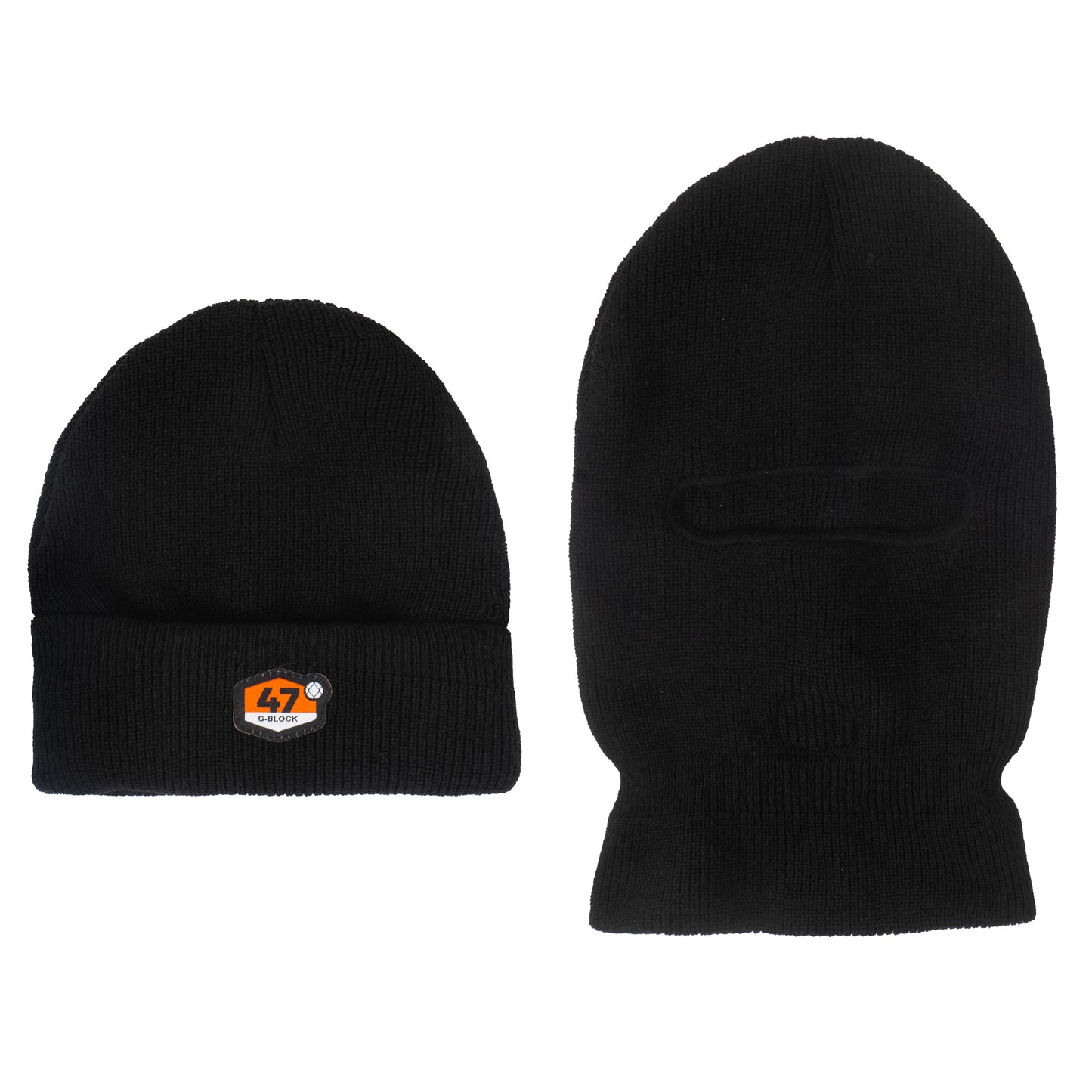 47 BALACLAVA BEANIE - SCHWARZ