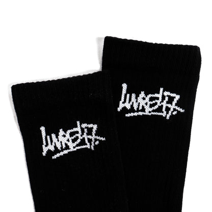 3ER PACK SOCKEN - WEISS/SCHWARZ