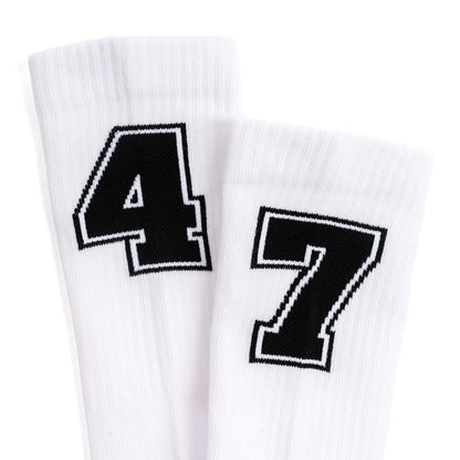 3ER PACK SOCKEN - WEISS/SCHWARZ