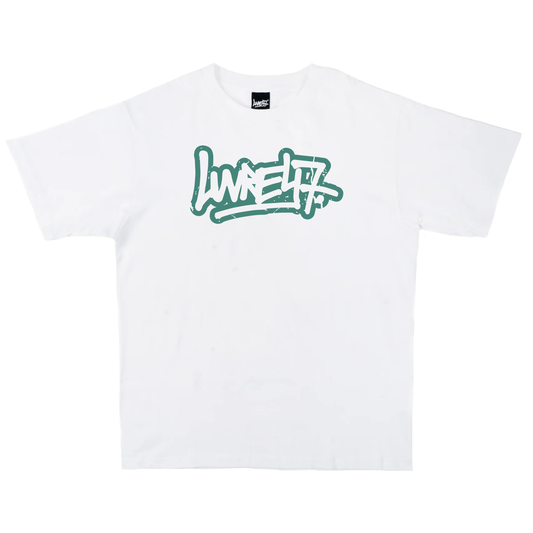 OUTLINE TAGG T-SHIRT - WEISS