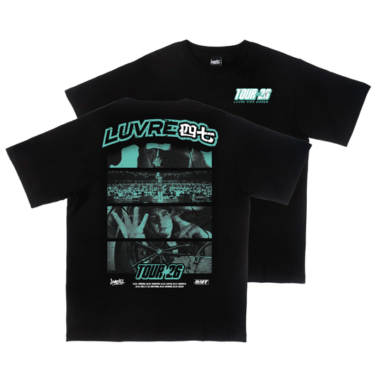 TOUR 2026 T-SHIRT - SCHWARZ