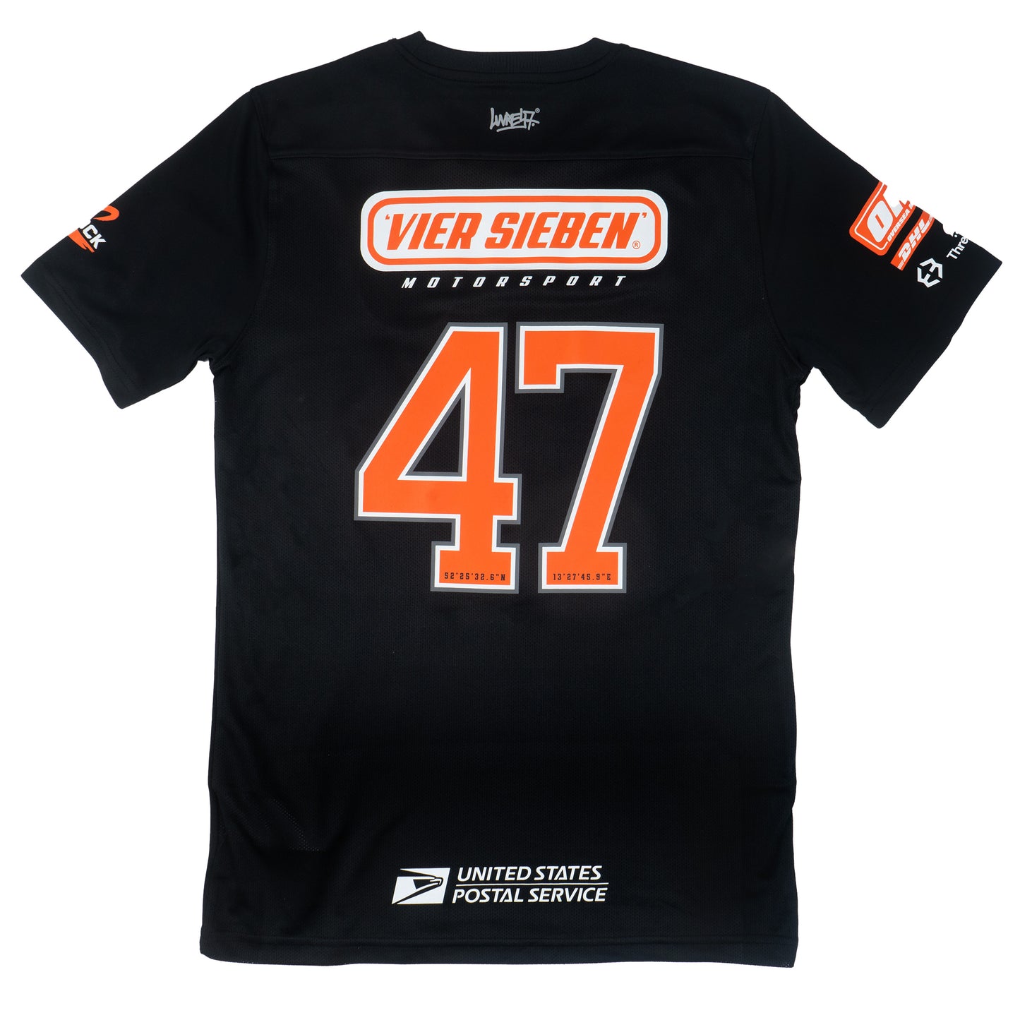 47 MOTORSPORT TRIKOT - SCHWARZ